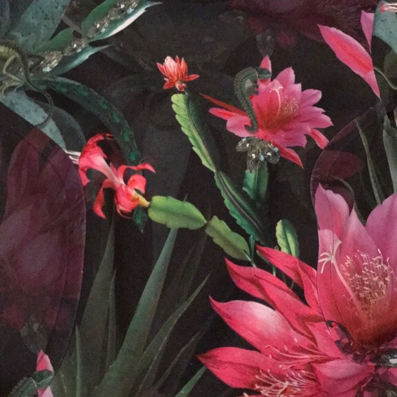 Ted Baker Size TB0 Floral Dress - Picture 2 of 4